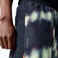 Pantaloncini da running da uomo Brooks Dash Printed euphoryc black 3