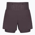 Pantaloncini da running da uomo Brooks High Point 5" 2IN1 2.0 dark russet 2