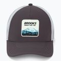 Cappellino con visiera Brooks Surge Trucker dark russet/white/atomic blue 2