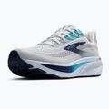 Scarpe da running da uomo Brooks Ghost 17 white/beacon blue/ipanema 4