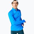 Felpa da corsa da uomo Brooks Dash 1/4 Zip 3.0 blue 3