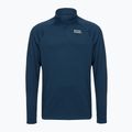 Felpa da corsa uomo Brooks Thermal Reflective 1/2 Zip blue
