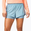 Pantaloncini da corsa da donna Brooks Dash 2in1 blue