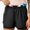Pantaloncini da corsa da donna Brooks Cascadia 2-in-1 Short black 3
