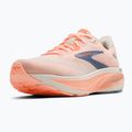 Scarpe da corsa donna Brooks Ghost 18 star white/cyber peach/grey 4