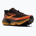 Scarpe da corsa uomo Brooks Cascadia 20 black/tigerlily/orange