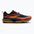 Scarpe da corsa uomo Brooks Cascadia 20 black/tigerlily/orange 2