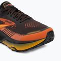 Scarpe da corsa uomo Brooks Cascadia 20 black/tigerlily/orange 7