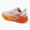 Scarpe da corsa uomo Brooks Ghost Max 4 white/orange/red 3