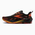 Scarpe da corsa uomo Brooks Ghost Trail black/red/orange 3