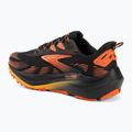 Scarpe da corsa uomo Brooks Ghost Trail black/red/orange 3