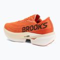Scarpe da corsa uomo Brooks Hyperion Max 4 tigerlily/wood ash/black 3