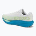 Scarpe da corsa uomo Brooks Ghost Amp white/blue/paradise green 3