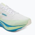 Scarpe da corsa uomo Brooks Ghost Amp white/blue/paradise green 7