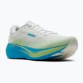 Scarpe da corsa uomo Brooks Ghost Amp white/blue/paradise green