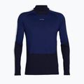 Maglia termica da uomo icebreaker 200 Oasis Sonebula High Neck navy/royal navy/snow/cb 7