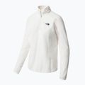 Felpa trekking donna The North Face 100 Glacier 1/4 Zip 2023 gardenia bianco