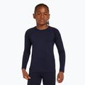 Icebreaker termico a maniche lunghe da bambino 200 Oasis Crewe midnight navy