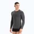 Maglia termica a maniche lunghe da uomo icebreaker Merino 150 Anatomica Crewe jet heather