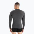 Maglia termica a maniche lunghe da uomo icebreaker Merino 150 Anatomica Crewe jet heather 3