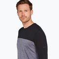 Icebreaker trekking uomo manica lunga Merino 125 Cool-Lite Sphere LS Tee Colour Block grafite 5