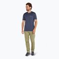 Icebreaker Merino 150 Tech Lite Back Pack Uomo Camicia da trekking in grafite 2