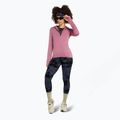 Icebreaker donna manica lunga termica Merino 200 Oasis Crewe Cloud Dye grafite/nero 6