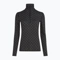 Maglia termica da donna icebreaker Merino 260 Vertex LS HZ On-Piste black/ snow/j 5