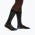 Calze da sci donna icebreaker Merino Ski+ Ultralight OTC black/dawn/graphite 2