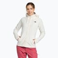 Felpa da trekking da donna The North Face Homesafe Full Zip Fleece Hoodie gardenia bianco/erica