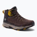 Stivali da trekking da uomo The North Face Vectiv Exploris Mid Futurelight Leather marrone scuro/nero
