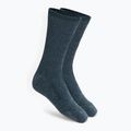 Smartwool Hike Classic Edition Full Cushion Solid Crew calze da trekking blu crepuscolo SW001648G74