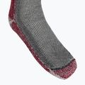 Calzini da trekking Smartwool Classic Mountaineer Maximum Cushion Crew grigio-rosso SW013300003 4