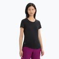 Camicia da trekking Icebreaker Sphere II da donna, nero