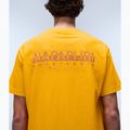 T-shirt Napapijri S-Albula arancione da uomo 5