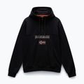 Felpa Napapijri Burgee Half Zip Hooded 2.0 uomo nero 041 5