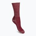 Calze da trekking da donna Smartwool Hike Classic Edition Light Cushion Crew rosso SW010293D421