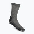 Calze da trekking Smartwool Classic Hike Extra Cushion Crew nero-grigio SW013100001