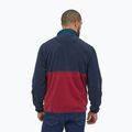 Felpa da uomo Patagonia Microdini 1/2 Zip P/O wax red trekking 2