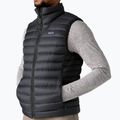 Maglione da uomo Patagonia Down senza maniche nero 4