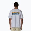 Maglietta Patagonia Boardshort Logo Pocket Uomo Bianco responsabile 3