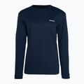 Maglietta da trekking a maniche lunghe Patagonia P-6 Logo Responsibili-Tee donna blu maremma 3