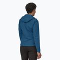 Giacca softshell da donna Patagonia R1 CrossStrata Hoody blu lagom 3