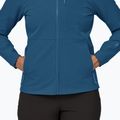 Giacca softshell da donna Patagonia R1 CrossStrata Hoody blu lagom 8