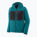 Giacca softshell da uomo Patagonia R2 TechFace Hoody belay blu 10
