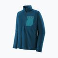 Felpa in pile da uomo Patagonia R1 Air Zip Neck blu lagom 6