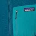 Felpa in pile da uomo Patagonia R1 Air Zip Neck blu lagom 5