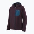 Felpa da trekking da uomo Patagonia R1 Air Full-Zip ossidiana prugna 8