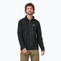 Giacca softshell da uomo Patagonia R2 TechFace nero