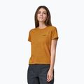 Maglietta da donna Patagonia P-6 Logo Responsibili-Tee dried mango
